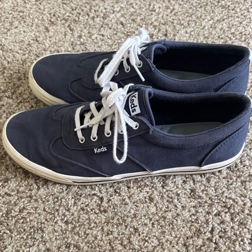 Keds Women’s Navy Blue Canvas Sneakers